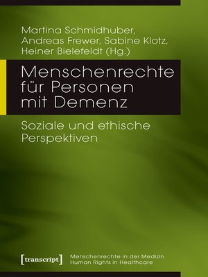 cover image of Menschenrechte für Personen mit Demenz